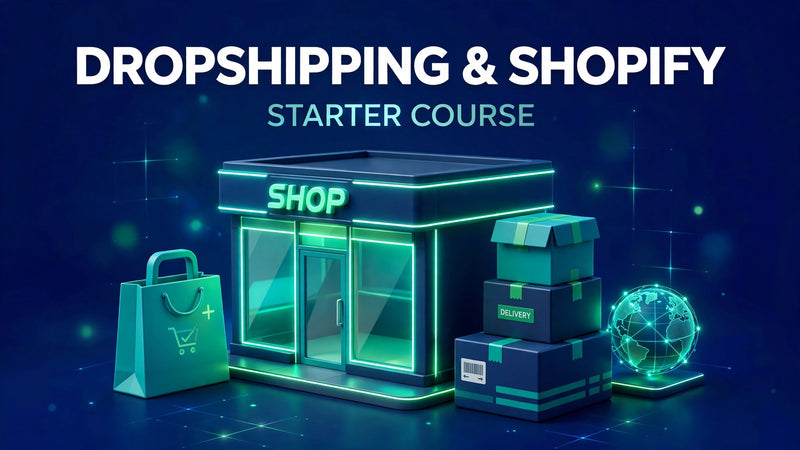 Dropshipping & Shopify Starter Course cover by Creator Studio Academy