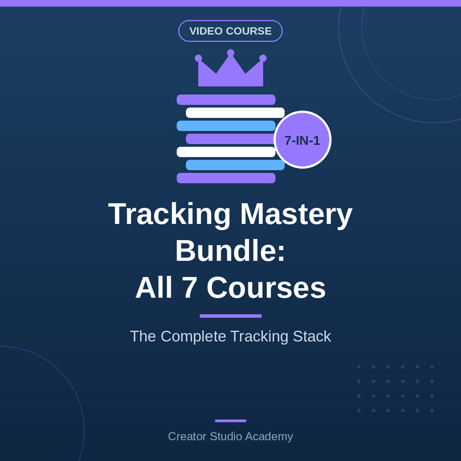 Tracking Mastery Bundle: All 7 Tracking Courses (Video Courses)