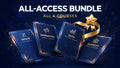 All-Access Bundle all 4 courses cover by Creator Studio Academy